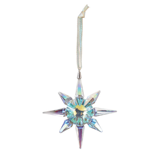 Old World Christmas: Radiant Crystal Starflake Christmas Ornament