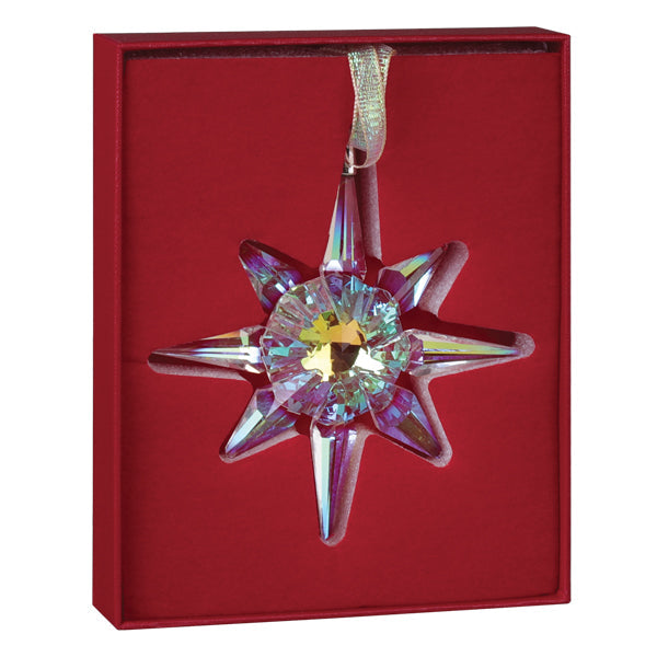 Old World Christmas: Radiant Crystal Starflake Christmas Ornament