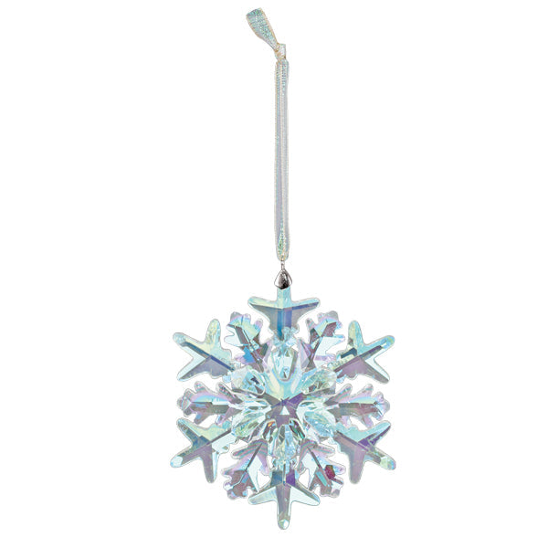 Old World Christmas: Radiant Crystal Frostflake Christmas Ornament