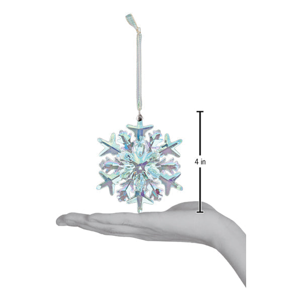 Old World Christmas: Radiant Crystal Frostflake Christmas Ornament