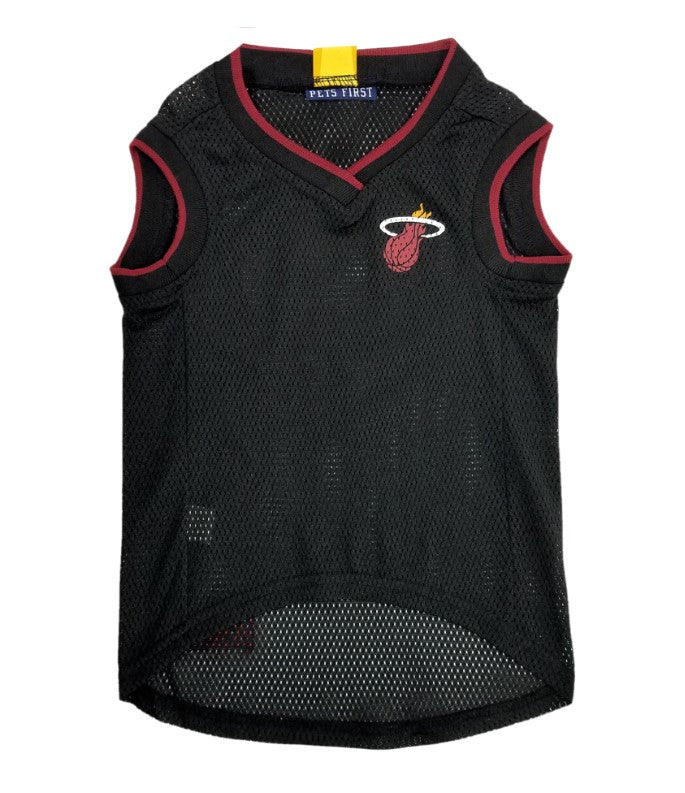 Miami Heat Jersey by Pets First - HT Animal Supply