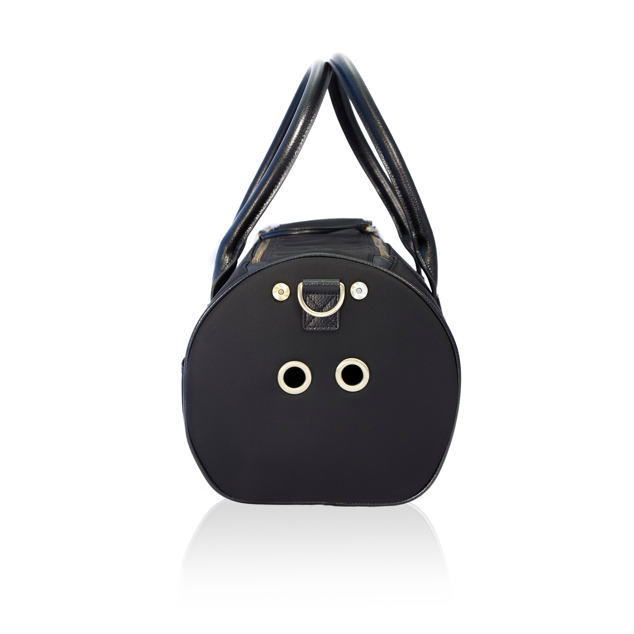 Pet Carrier and Multifunctional Bag in Black