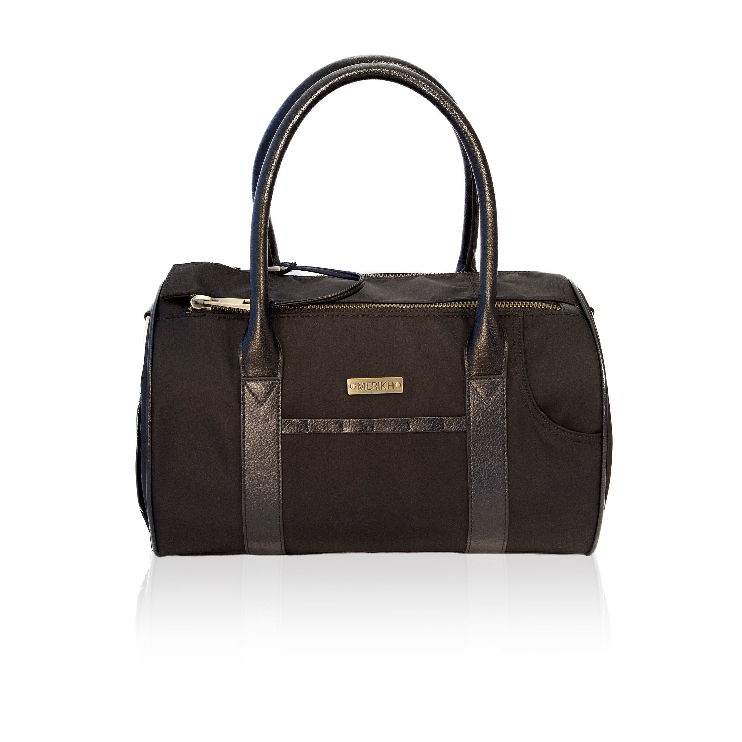 Pet Carrier and Multifunctional Bag in Black