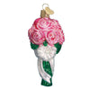 Pink Rose Bouquet Ornament