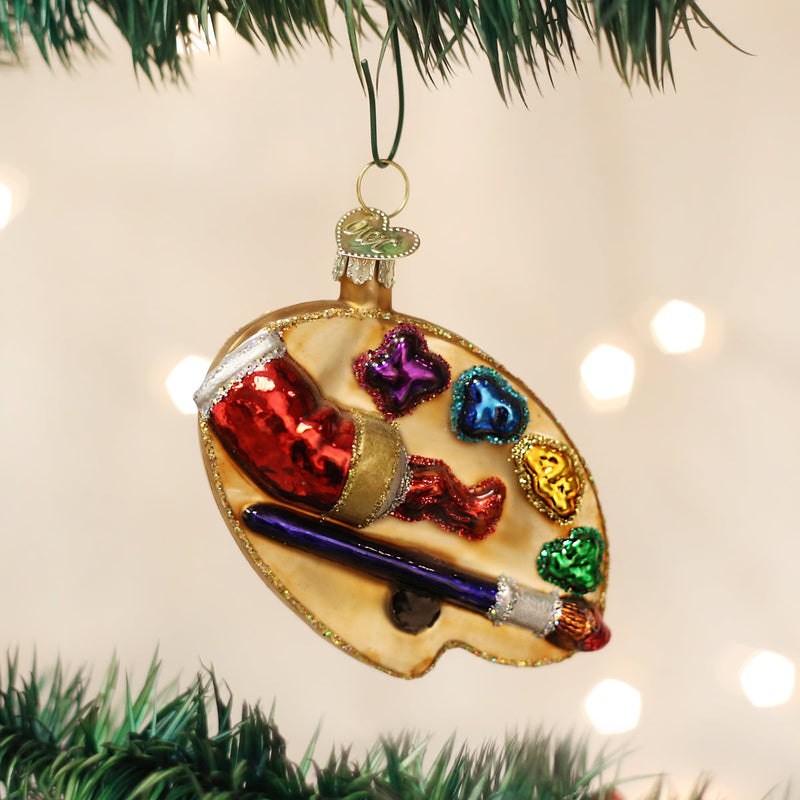 Artists Palette Ornament