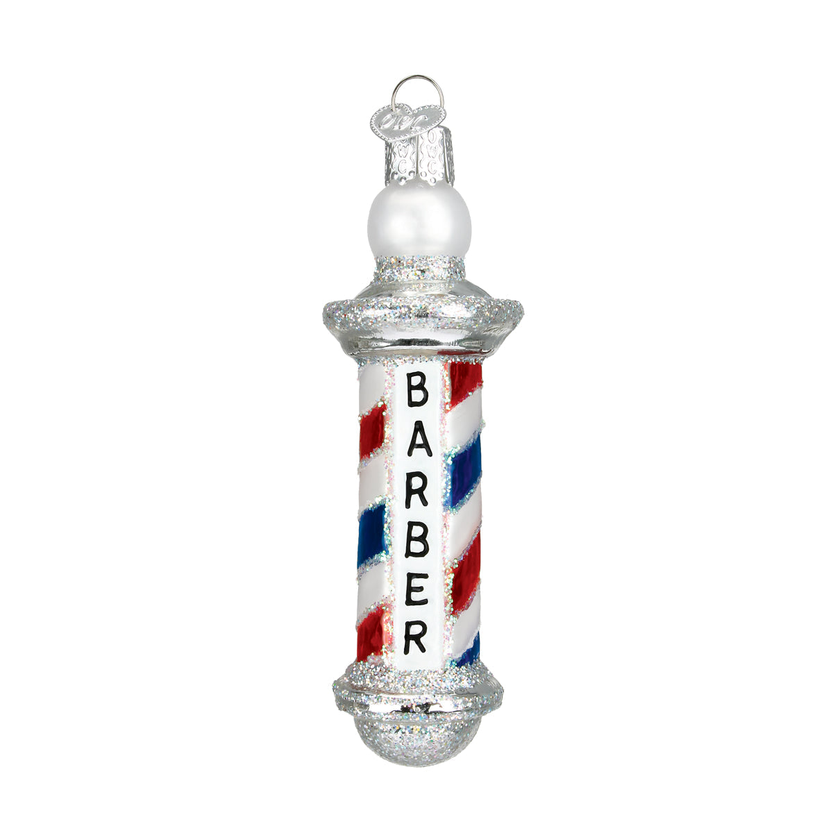 Old World Christmas: Barber Pole Christmas Ornament