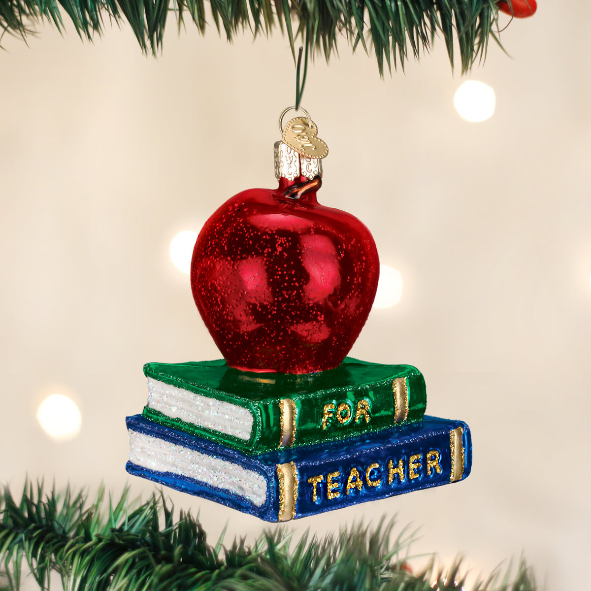 Teachers Apple Ornament