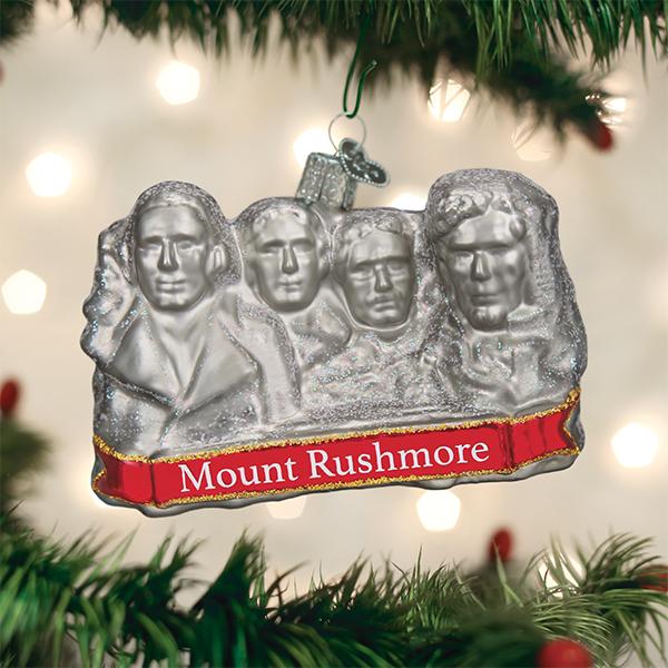 Old World Christmas: Mount Rushmore Christmas Ornament