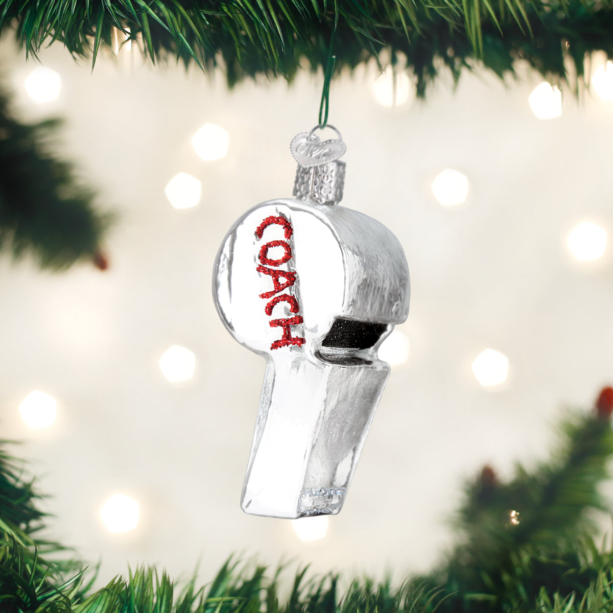 Coachs Whistle Ornament