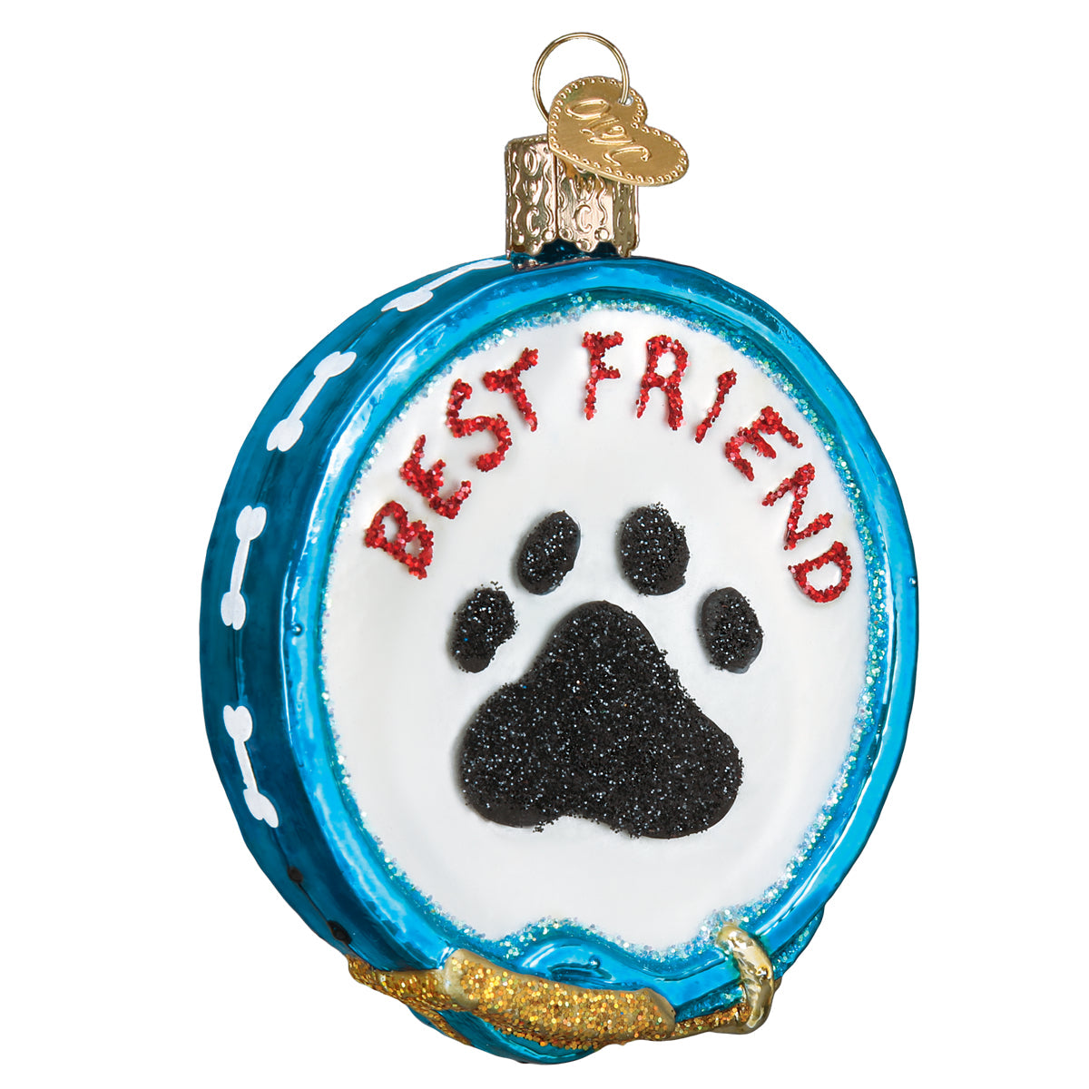Old World Christmas: Dog Collar Christmas Ornament
