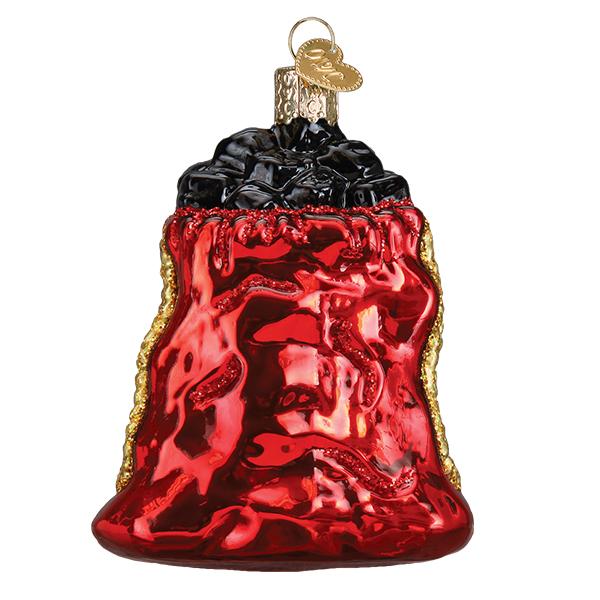 Old World Christmas: Bag Of Coal Christmas Ornament
