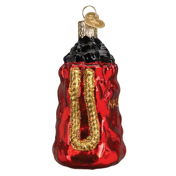 Old World Christmas: Bag Of Coal Christmas Ornament