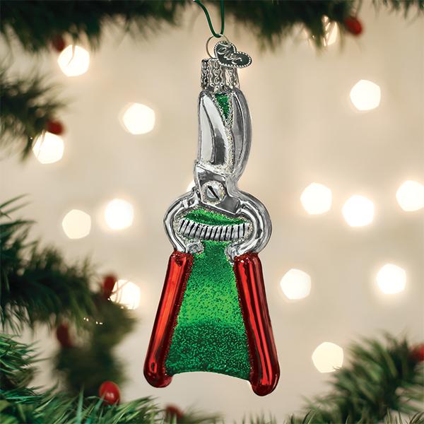 Old World Christmas: Garden Pruners Christmas Ornament