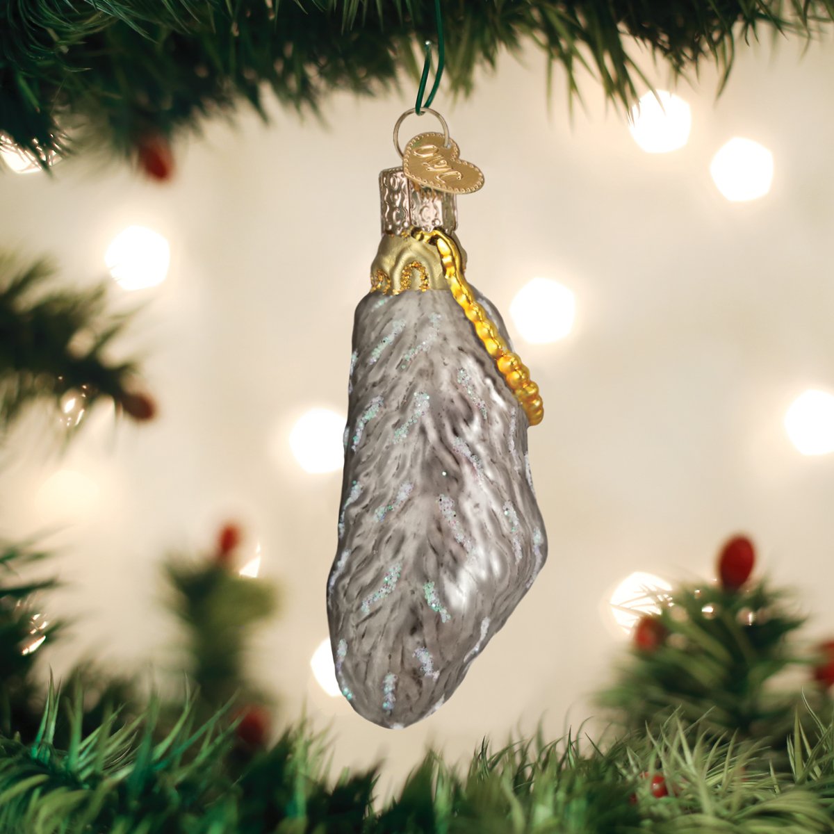 Lucky Rabbits Foot Ornament