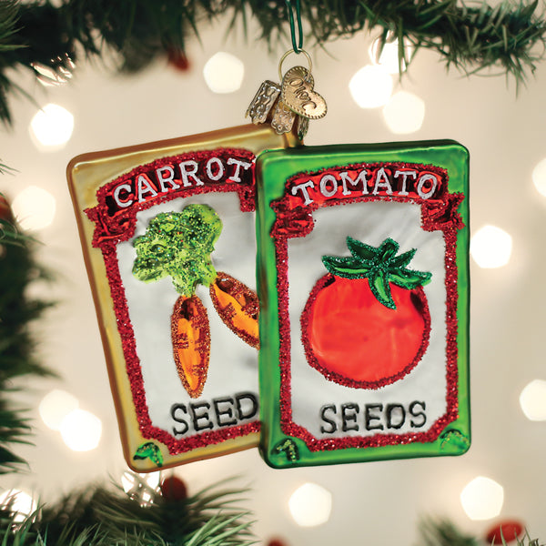 Old World Christmas: Garden Seeds Christmas Ornament