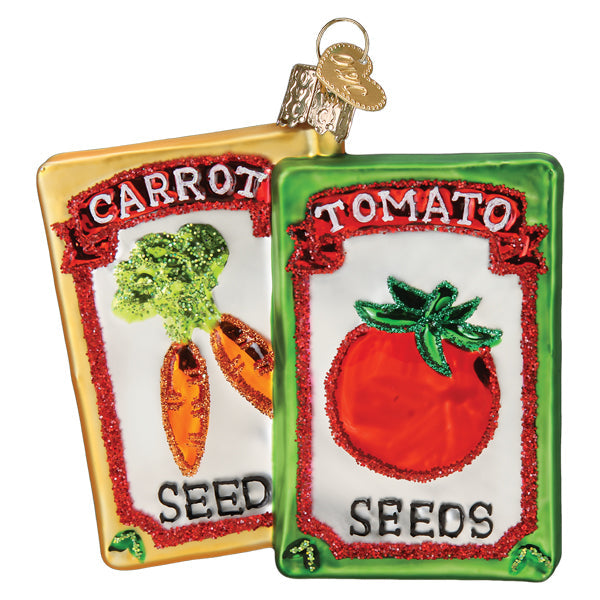 Old World Christmas: Garden Seeds Christmas Ornament
