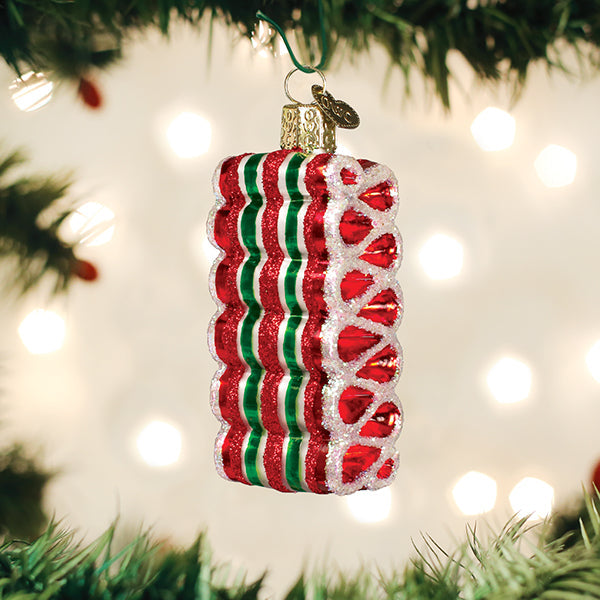 Old World Christmas: Christmas Ribbon Candy Ornament