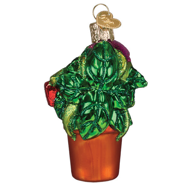Old World Christmas: Venus Fly Trap Christmas Ornament