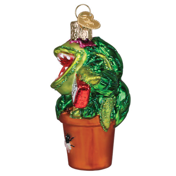 Old World Christmas: Venus Fly Trap Christmas Ornament