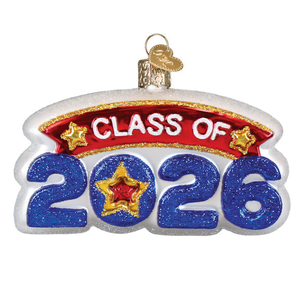 Old World Christmas: Class Of 2026 Christmas Ornament