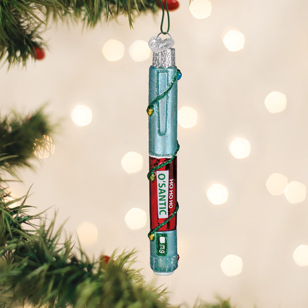 Old World Christmas: Ho Ho Ho Osantic Christmas Ornament