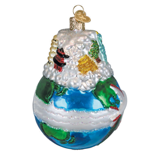 Old World Christmas: World Traveler Christmas Ornament