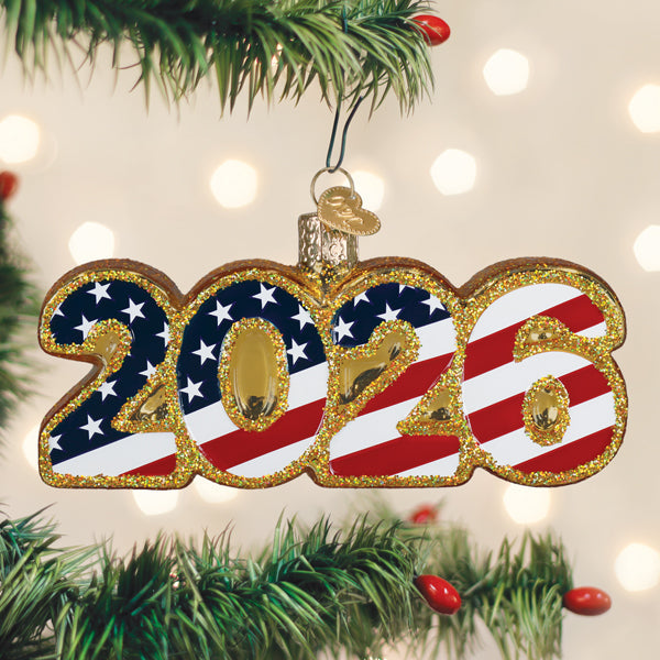 Old World Christmas: USA 2026 Christmas Ornament