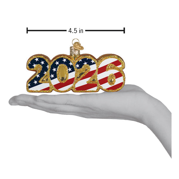 Old World Christmas: USA 2026 Christmas Ornament