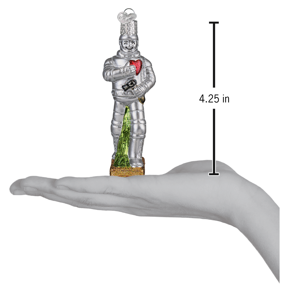 Old World Christmas: Tin Woodman Christmas Ornament