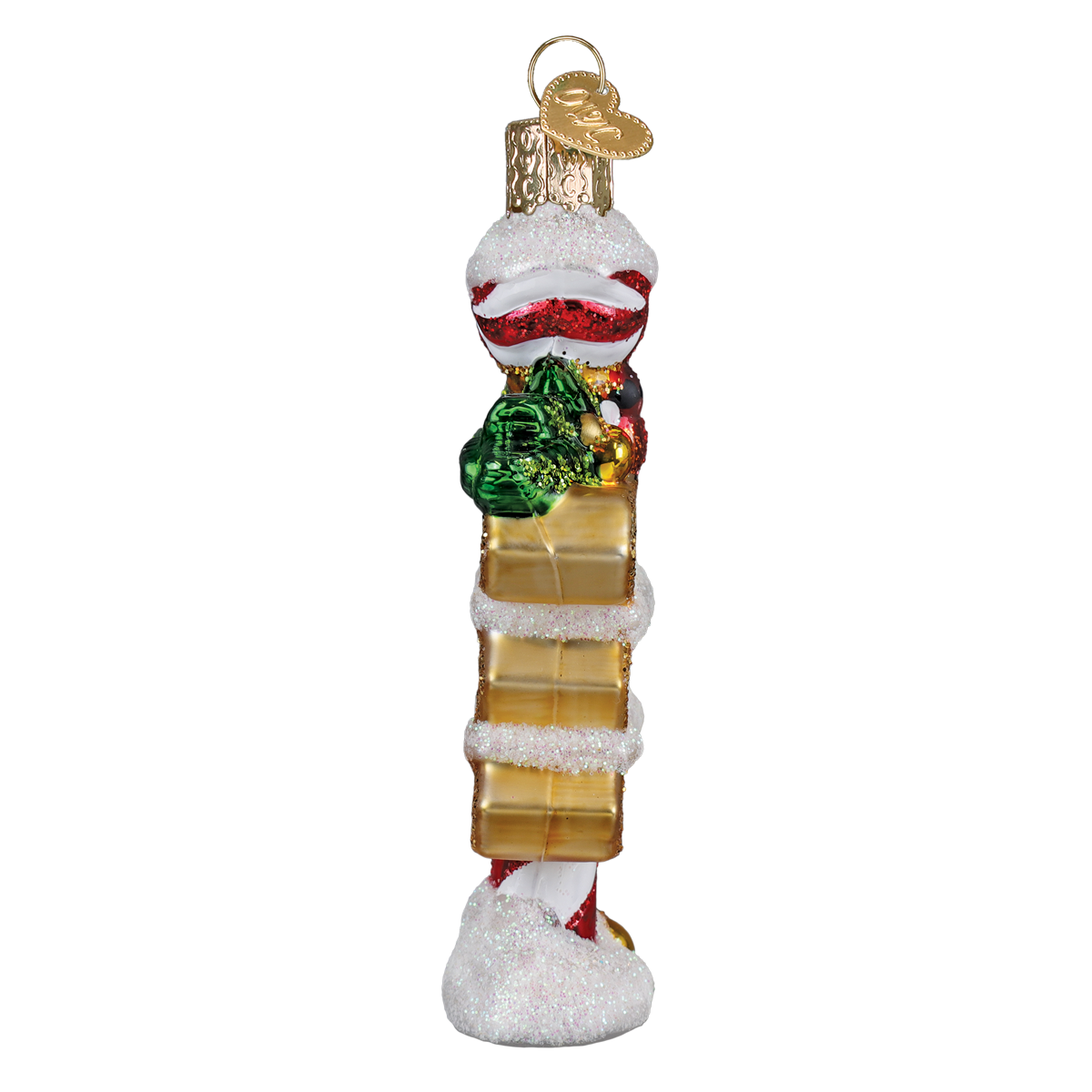 Old World Christmas: Jolly Junction Post Christmas Ornament