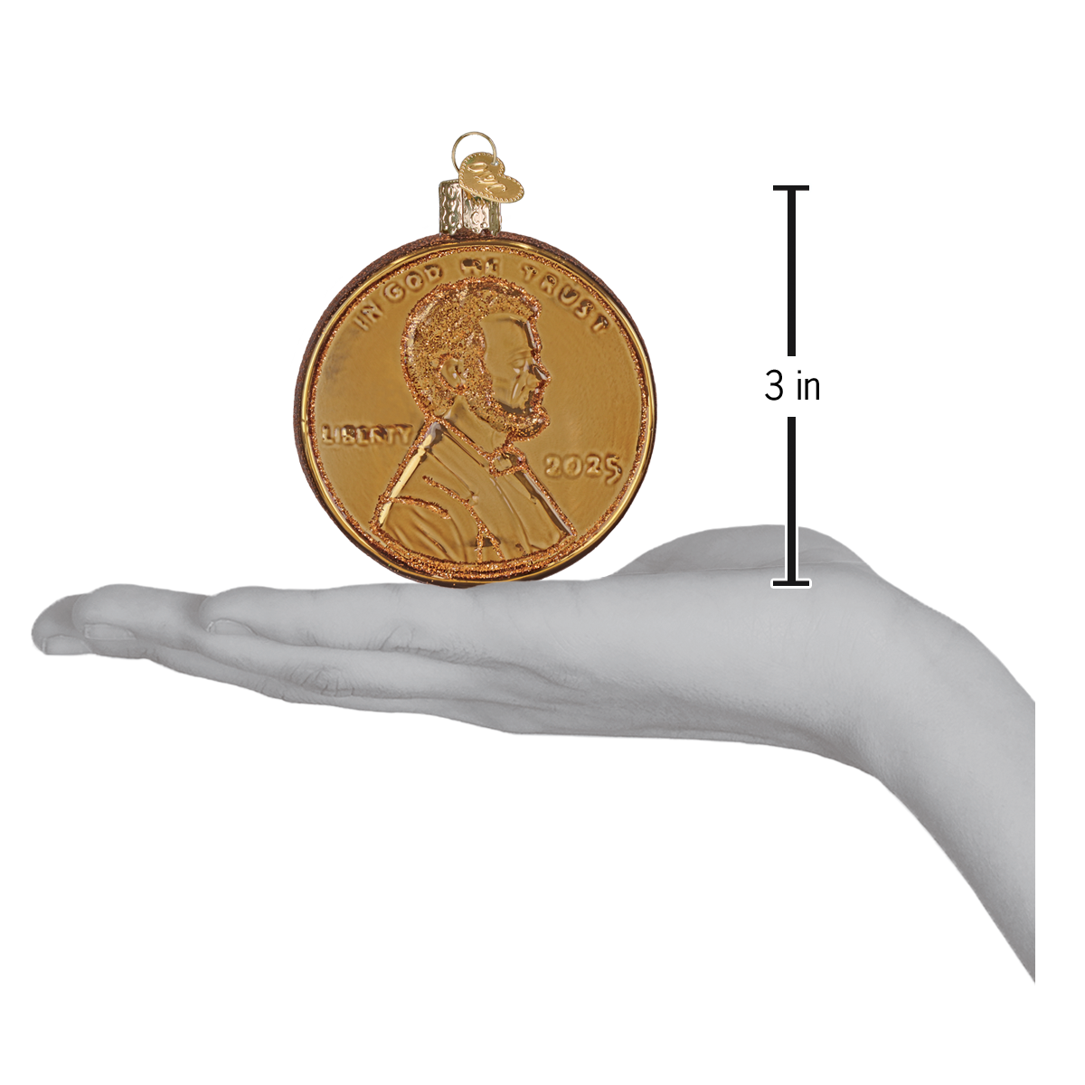 Old World Christmas: Not-a-Penny-More Christmas Ornament