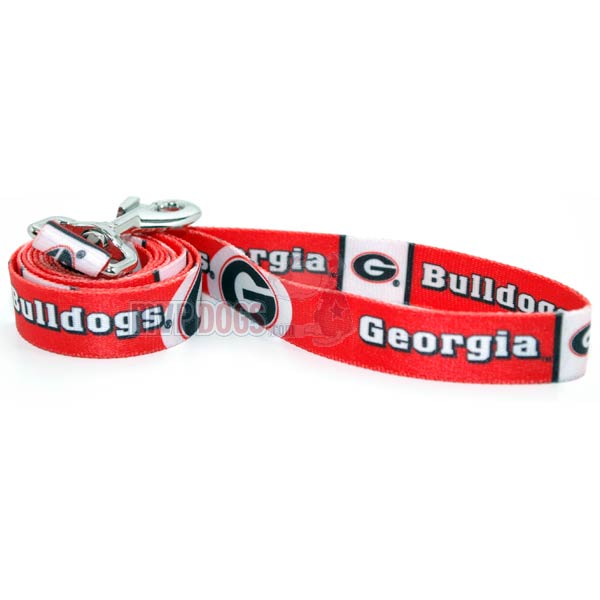 NCAA Georgia Bulldogs Dog Leash by Hunter
