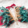 Haute Feathers Necklace: Tis the Season