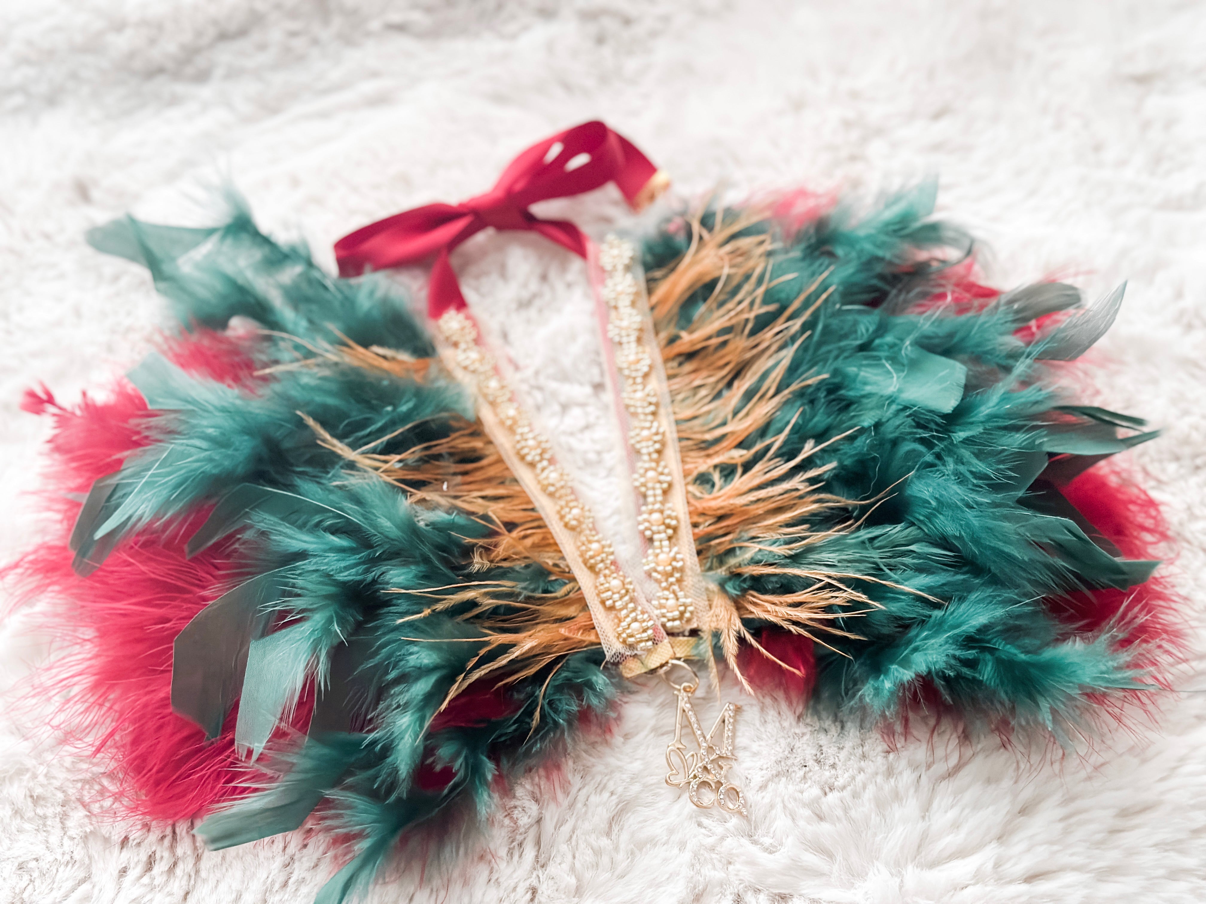 Haute Feathers Necklace: Tis the Season