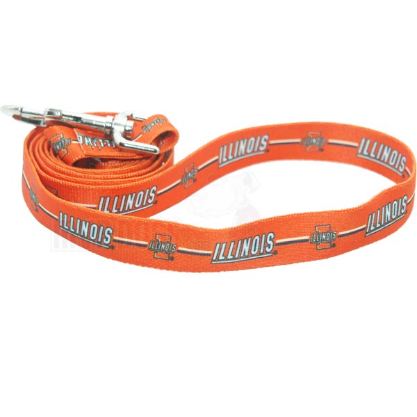 NCAA Illinois Fighting Illini Dog Leash by Hunter