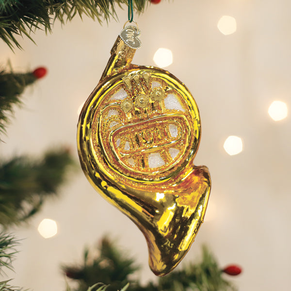 French Horn Ornament - HT Animal Supply