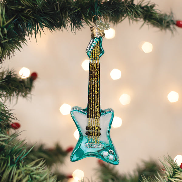 Rockin Electric Guitar Ornament - HT Animal Supply