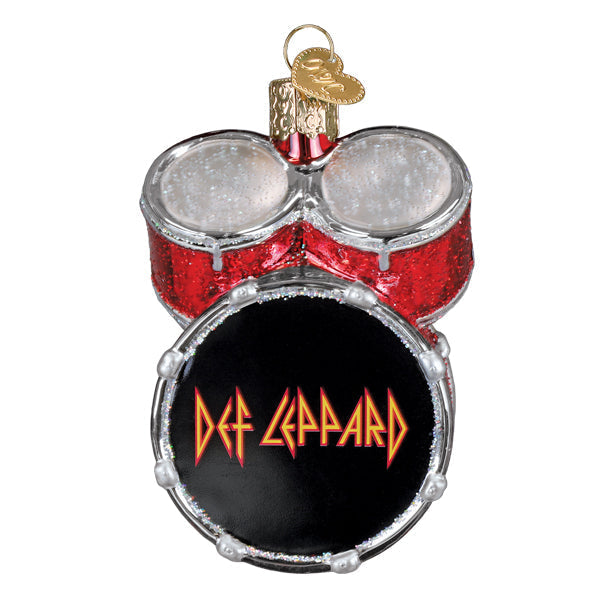 Old World Christmas: Def Leppard Drum Christmas Ornament