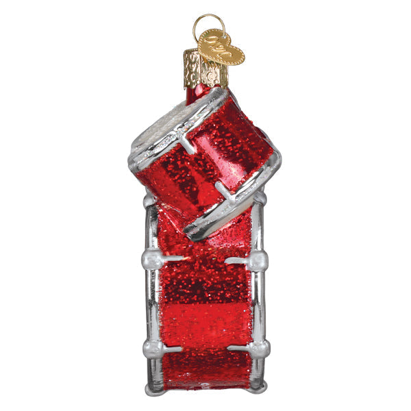 Old World Christmas: Def Leppard Drum Christmas Ornament