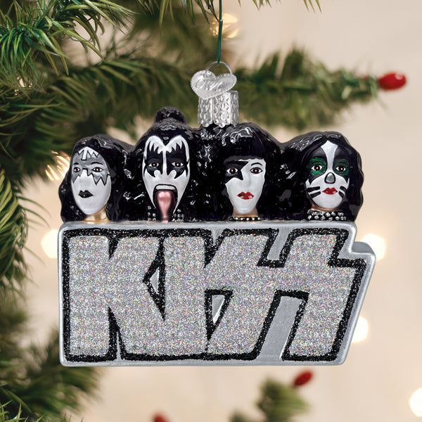 Old World Christmas: Kiss Band Christmas Ornament