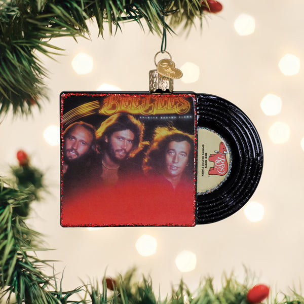 Old World Christmas: Spirits Having Flown Album Christmas Ornament