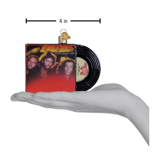Old World Christmas: Spirits Having Flown Album Christmas Ornament