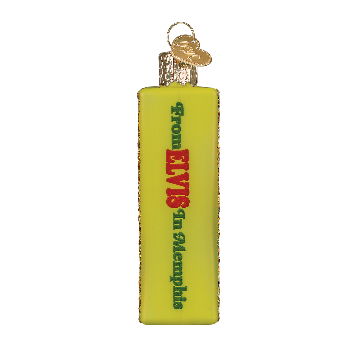 Old World Christmas: From Elvis In Memphis Album Christmas Ornament