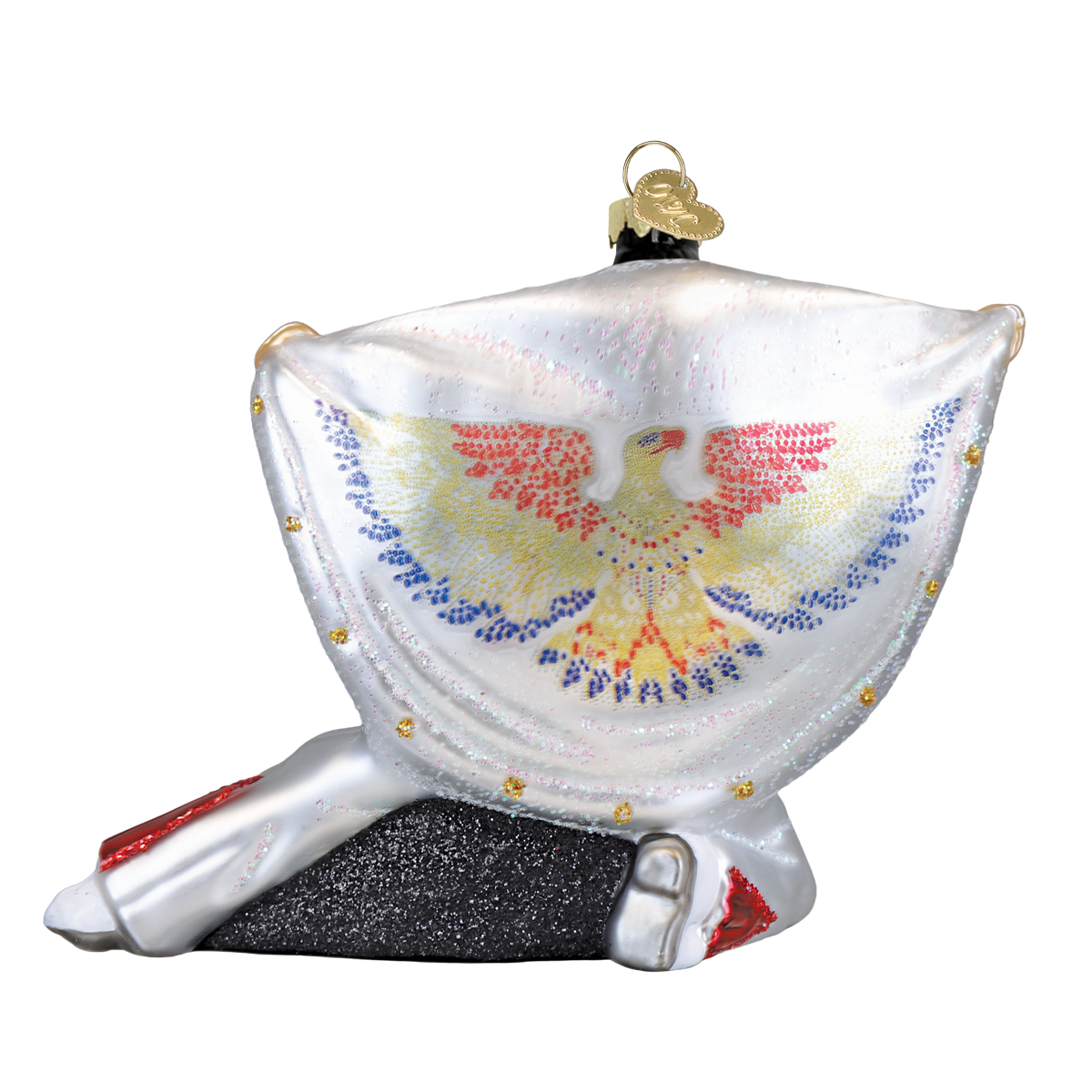Old World Christmas: Elvis In Eagle Jumpsuit Christmas Ornament