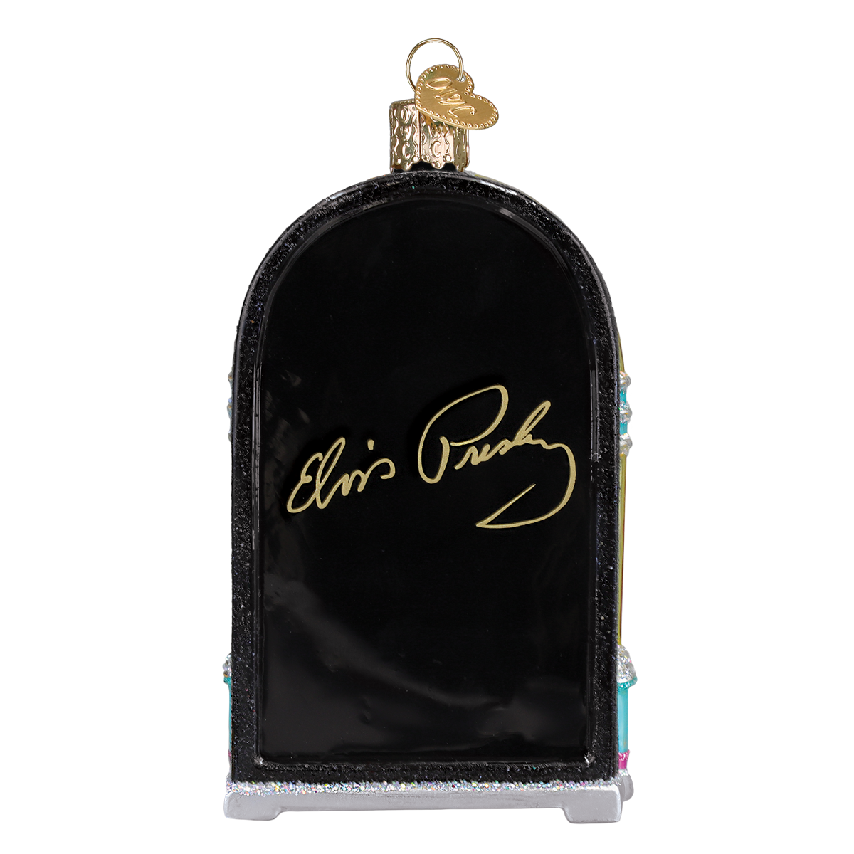 Old World Christmas: Elvis Presley Jukebox Christmas Ornament