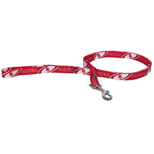 NCAA Oklahoma Sooners Dog Leash by Hunter