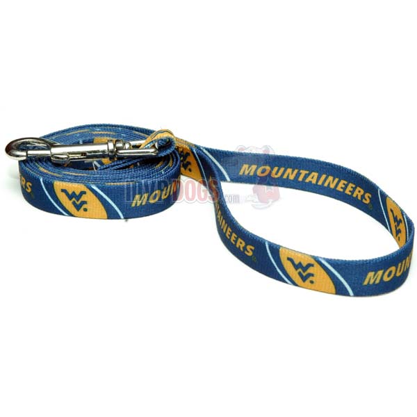 NCAA West Virginia Mountaineers Dog Leash by Hunter