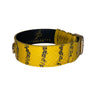 Mustard Yellow & Black Snake Classic Collar