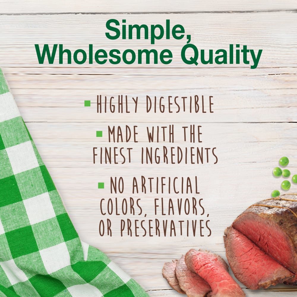 Nylabone Healthy Edibles All-Natural Long Lasting Roast Beef Dog Chew Treats (1.5oz) - HT Animal Supply