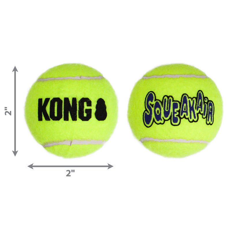 Kong SqueakAir Tennis Balls (2-3pck) - HT Animal Supply